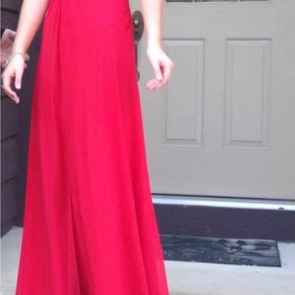 Red Evening Gown